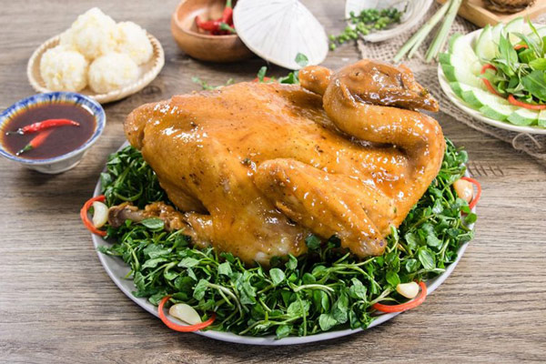 GÀ TRE HẤP MẮM NHỈ (Con)